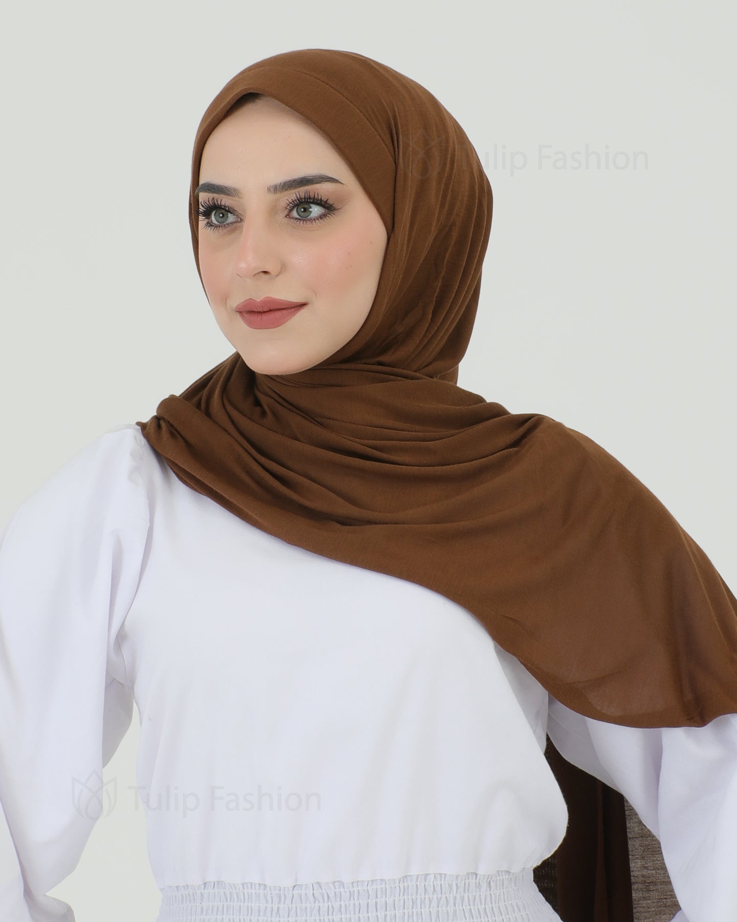 Hijab - Instant Jersey - Brown