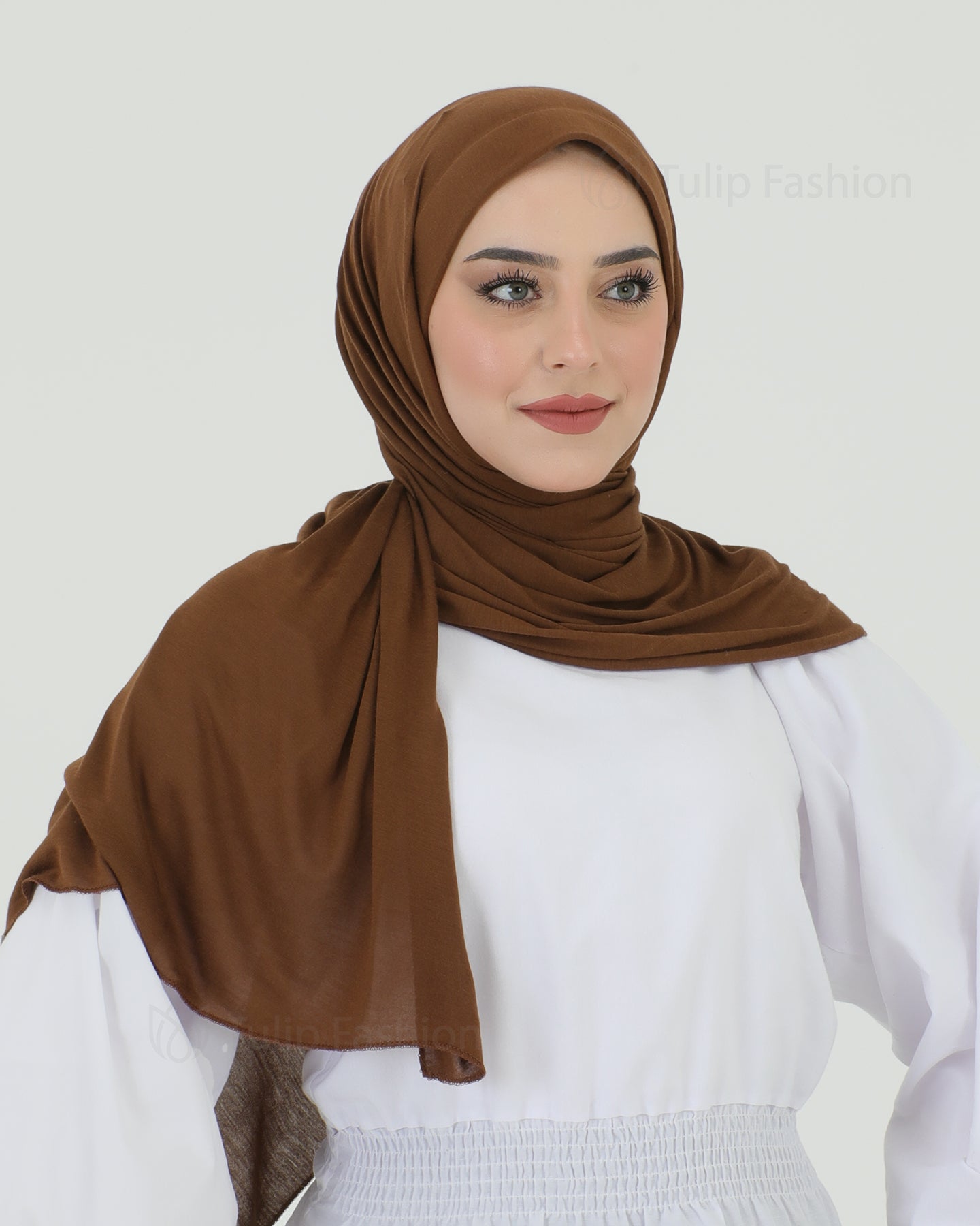 Hijab - Instant Jersey - Brown