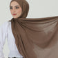 Hijab - Instant Jersey - Cacao Brown