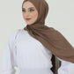 Hijab - Instant Jersey - Cacao Brown