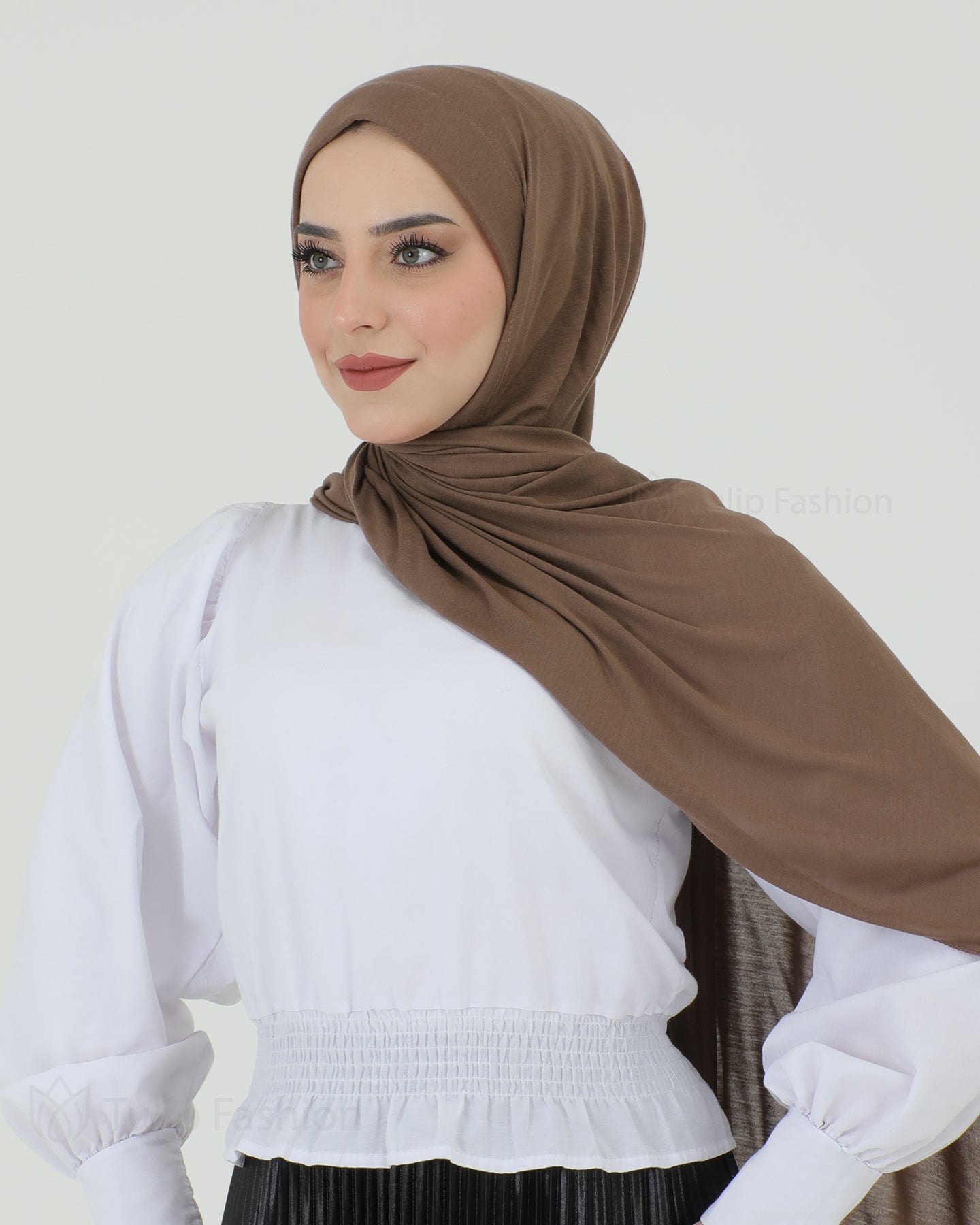 Hijab - Instant Jersey - Cacao Brown