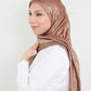 Hijab - Square Viskon 120 cm - Maroon