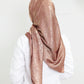 Hijab - Square Viskon 120 cm - Maroon