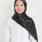 Satin Hijab - Black