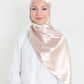 Satin Hijab - Beige