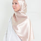 Satin Hijab - Beige