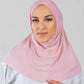 Hijab Al Amira Viscose - Light Pink
