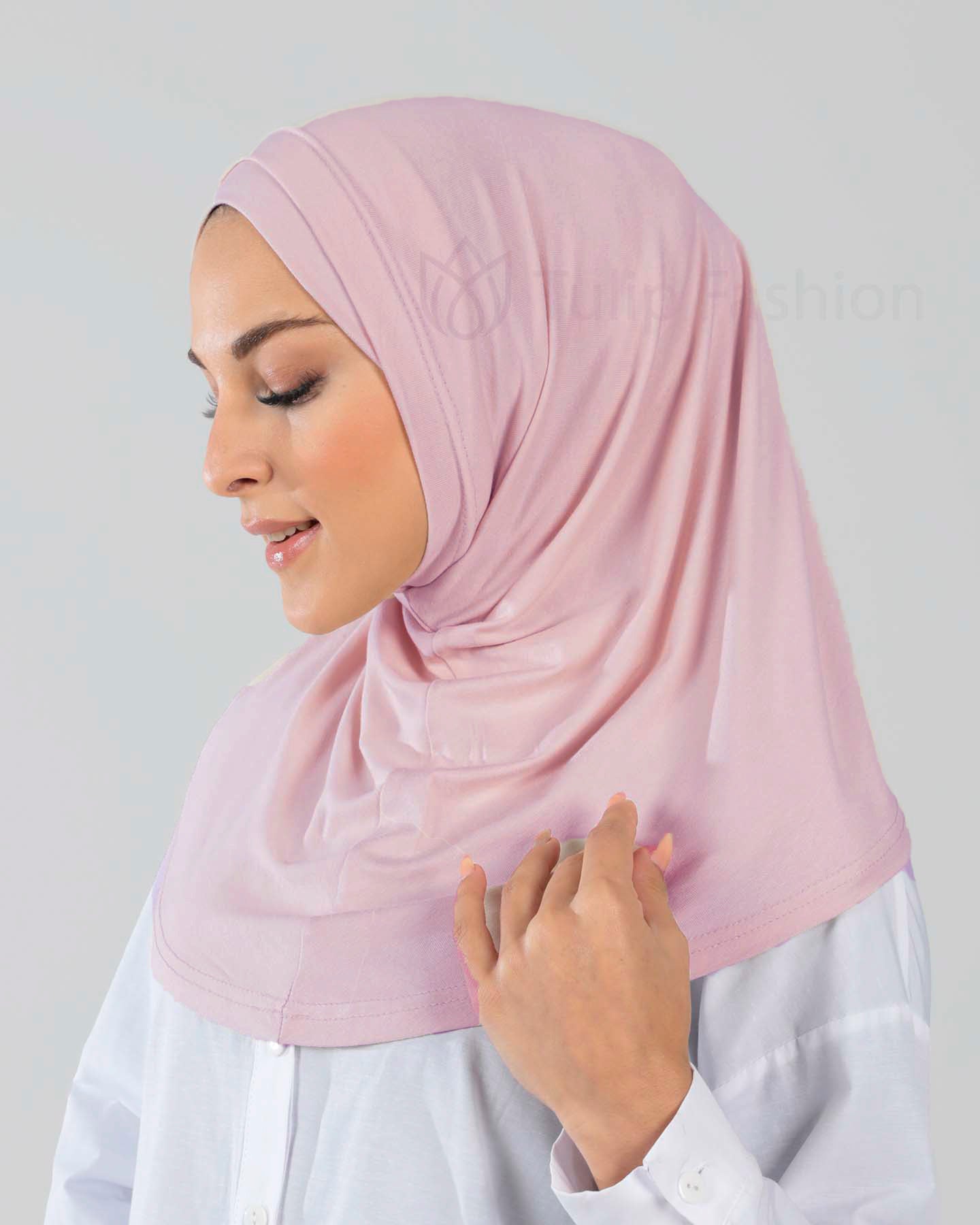 Hijab Al Amira Viscose - Light Pink