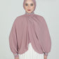 Hijab - Instant Lycra with arms - Light Pink