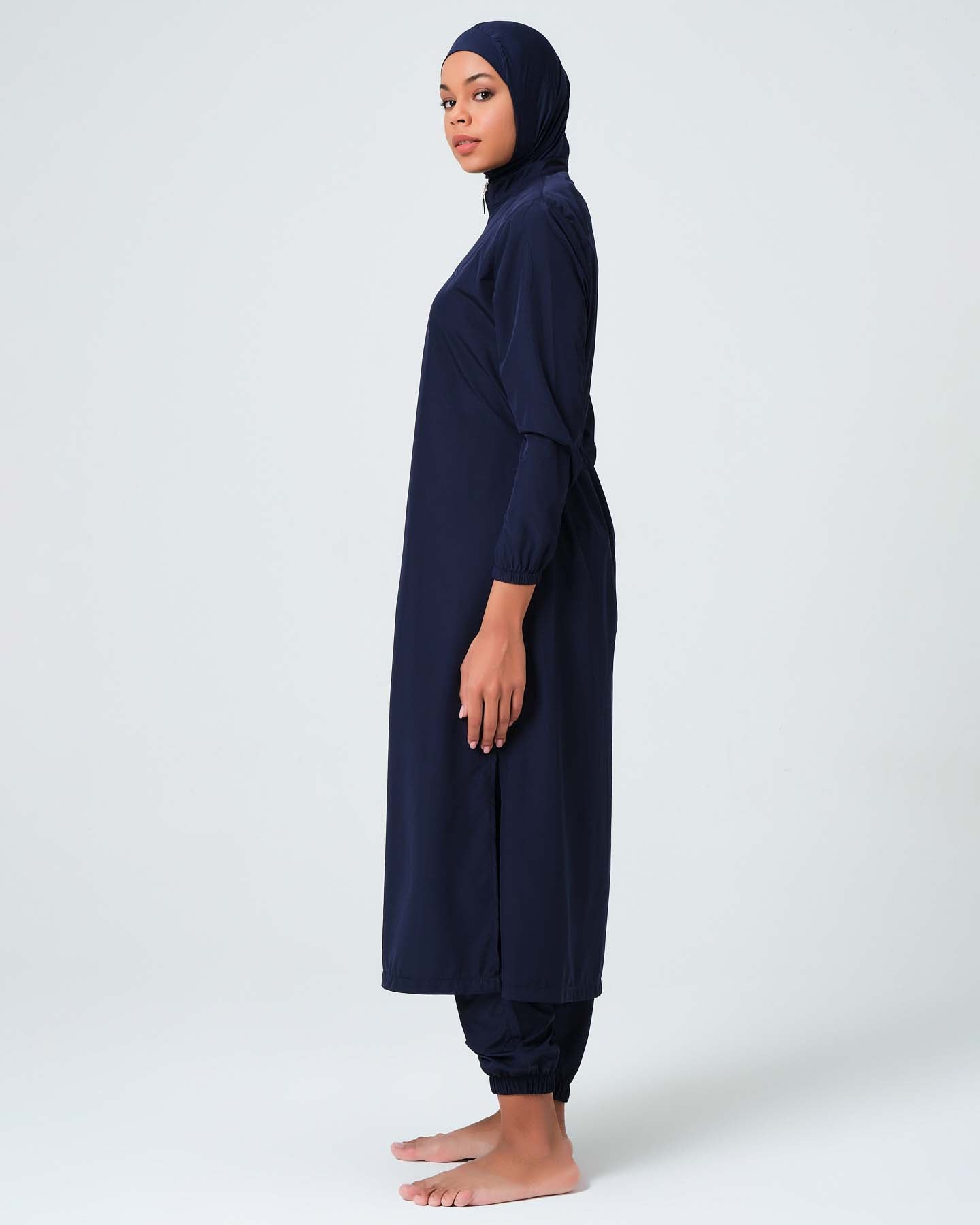 Muslim Swimsuit with hijab - Midnight Blue