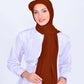 Hijab - Lycra Instant With Cap - Firebrick