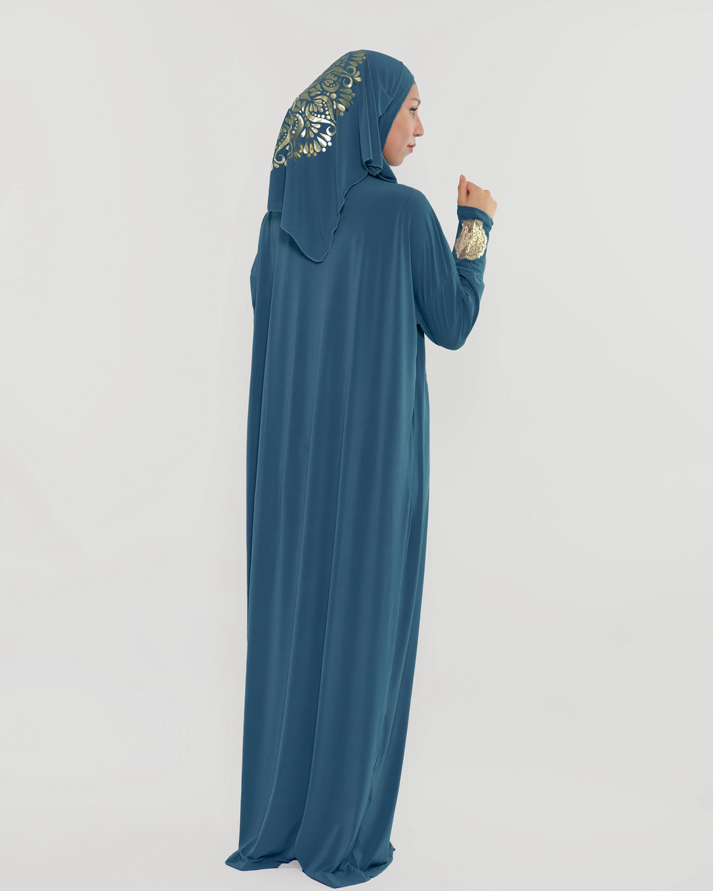Prayer Clothes Warda - Turquoise
