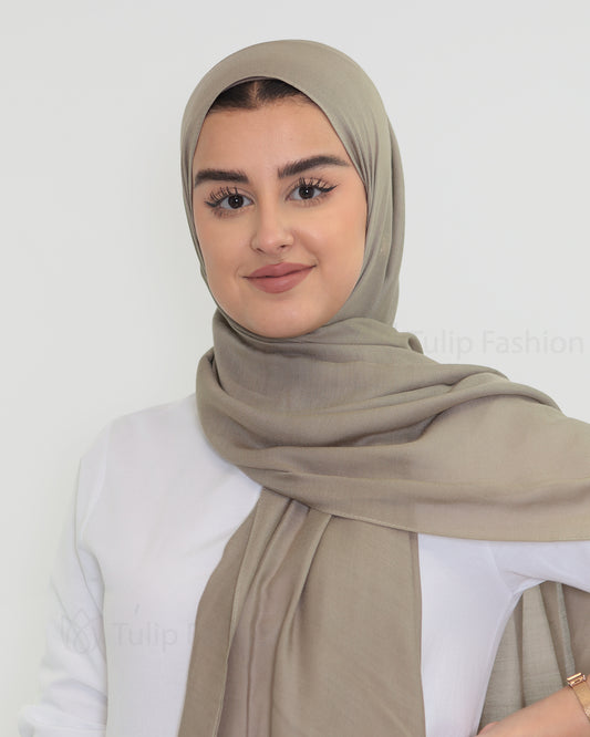 Hijab - Modal - Taupe