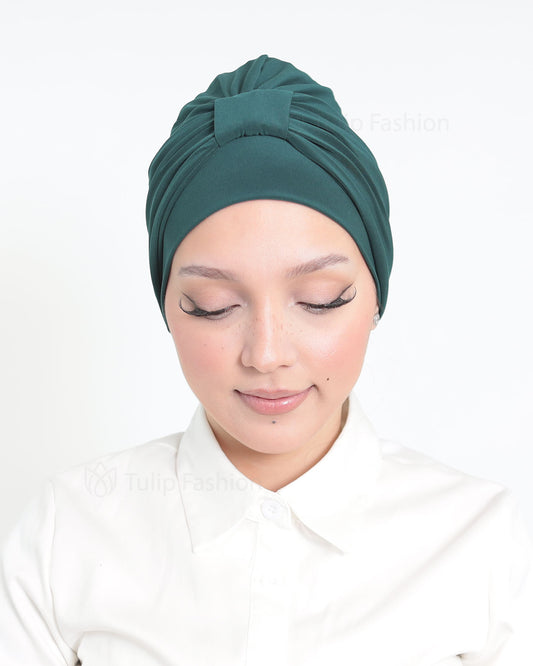 Turban - Lavender - Green