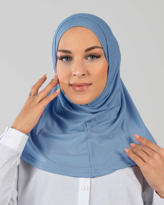 Hijab Al Amira Viscose - Blue