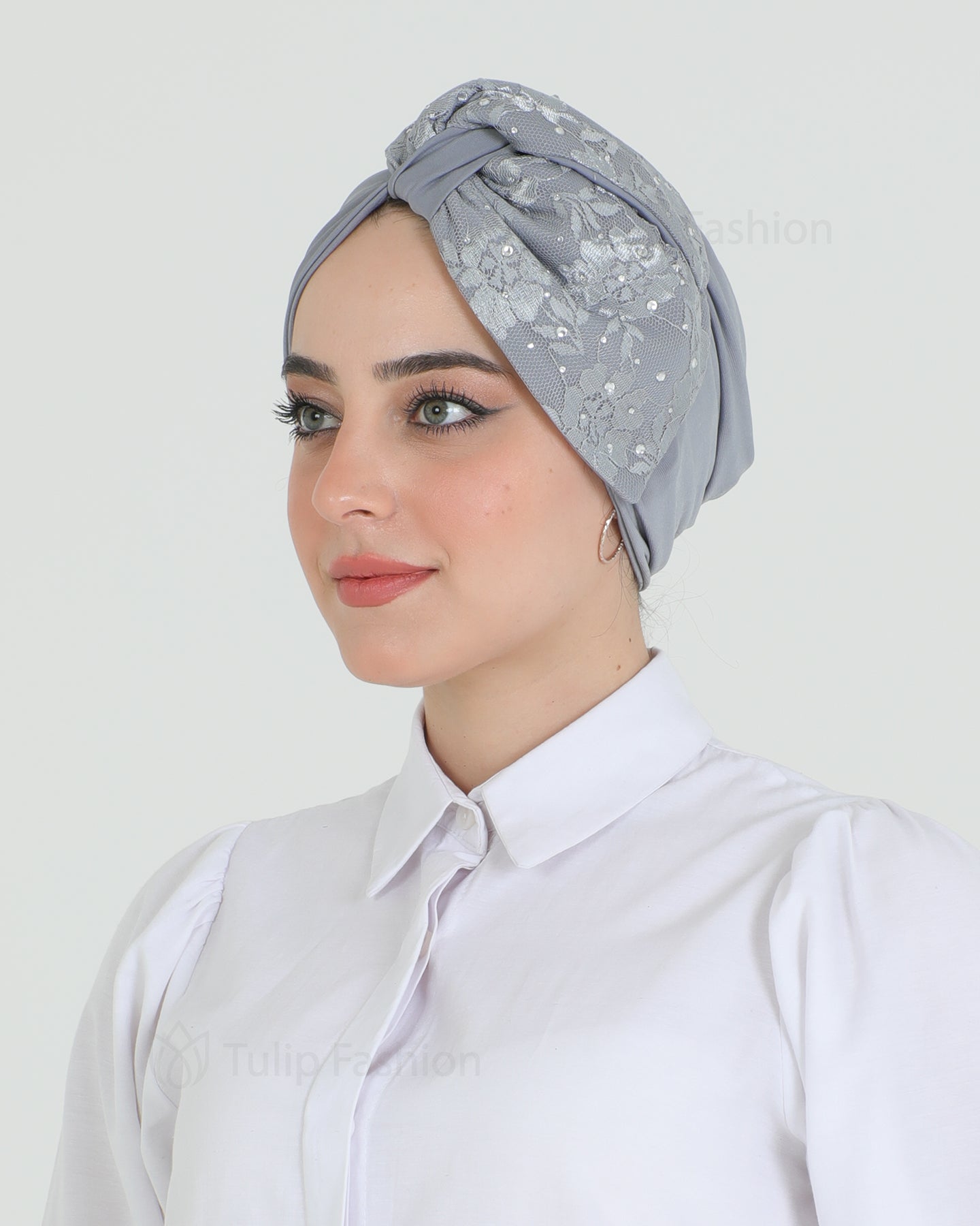 Turban - Tori - Gray