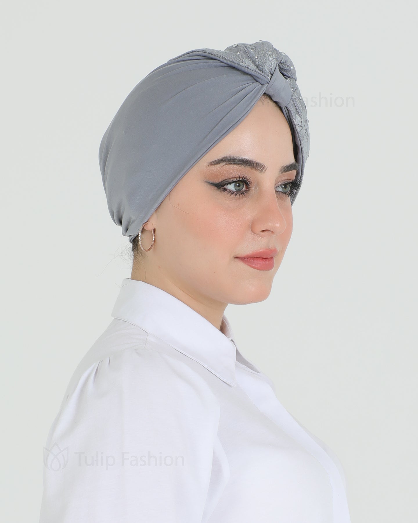 Turban - Tori - Gray