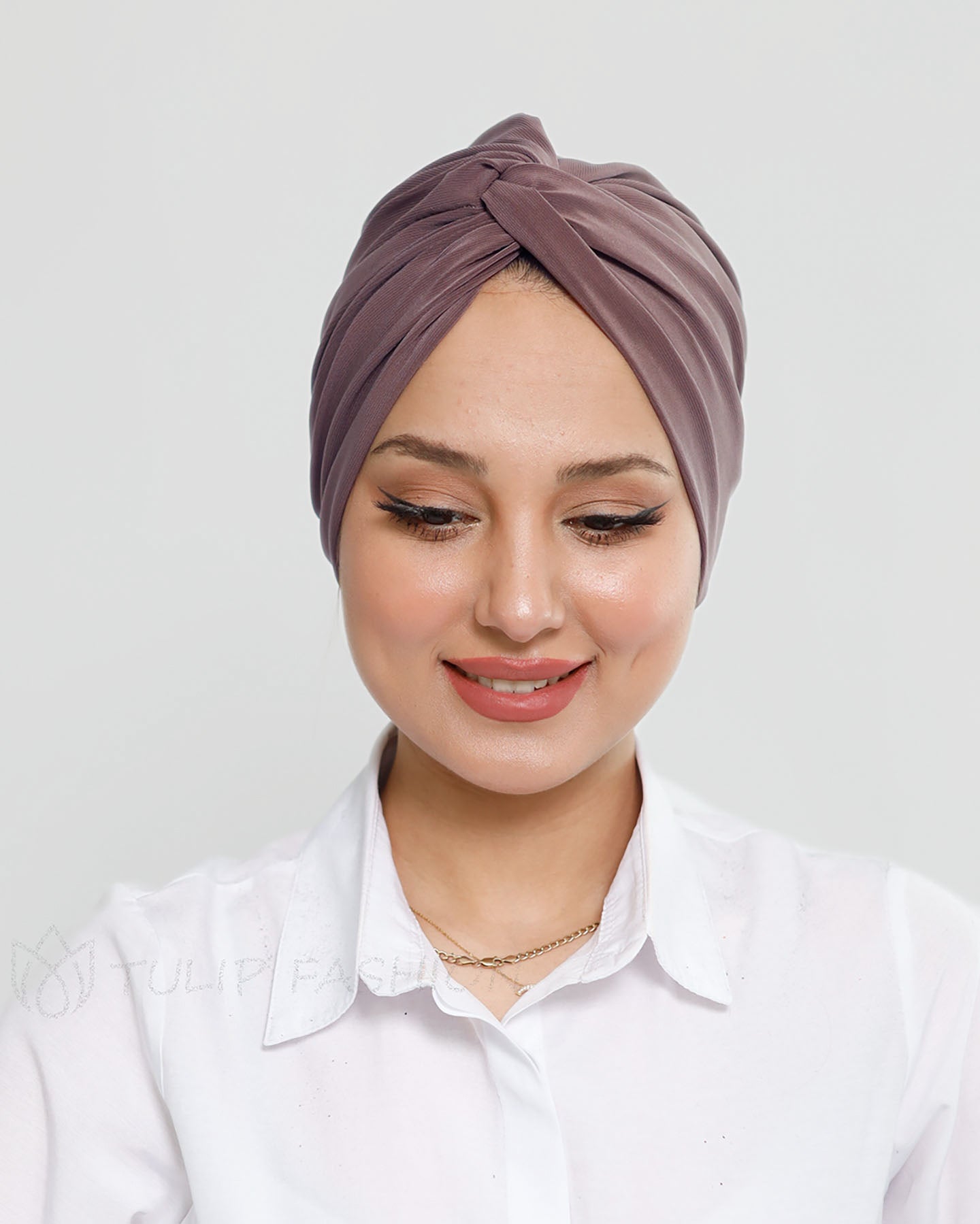 Turban - Olivine - Old Mauve