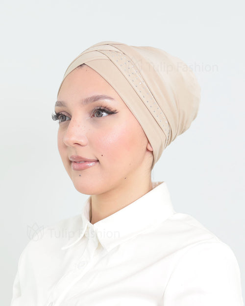 Turban - Claudia- Beige