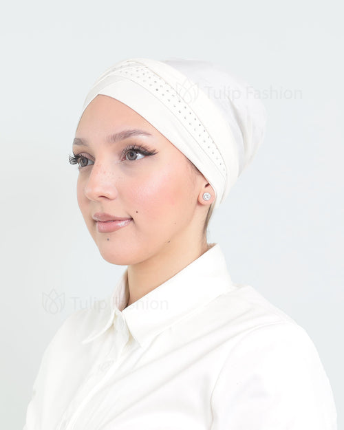Turban - Claudia- Off-White