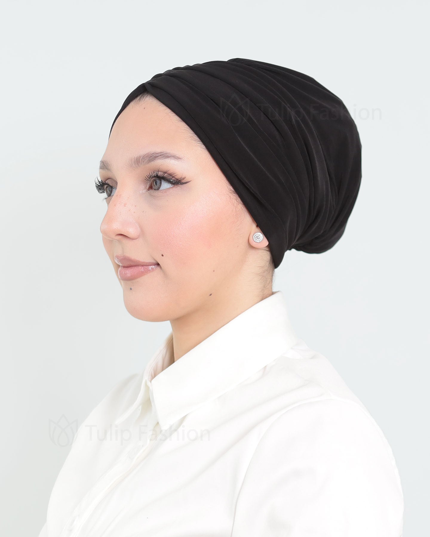 Turban - Lotus -  Black