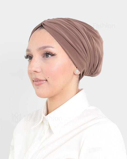Turban - Lotus - Brown