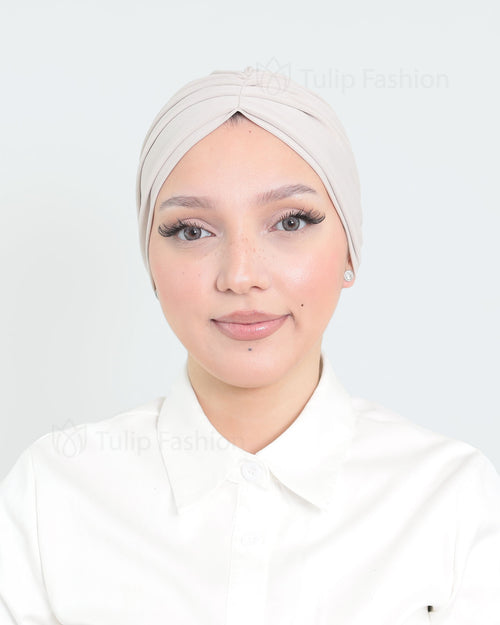 Turban - Lotus - Light Beige
