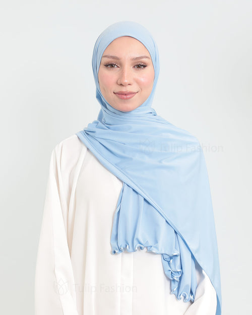 Hijab - Lycra - Sky blue