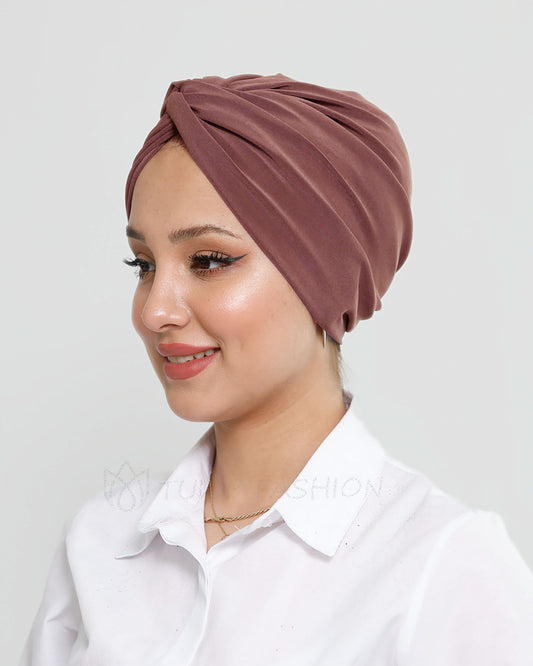 Turban - Olivine -   Hazel Brown