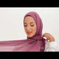 Hijab - Instant Chiffon Ninja Lycra