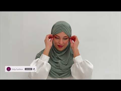 Hijab - Al Amira cross with cap