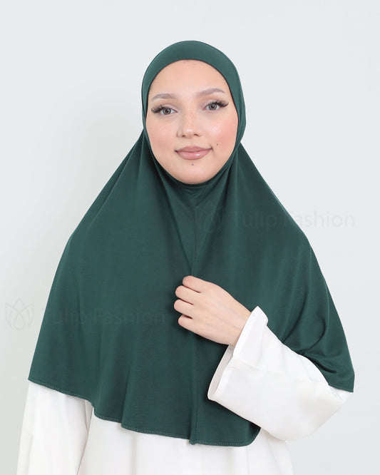 Hijab - Al Amira X-Large - One Piece - Green
