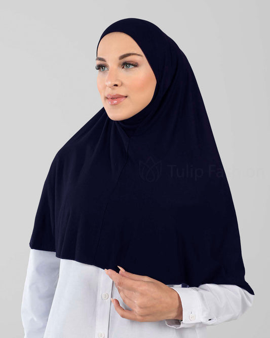 Hijab - Al Amira X-Large - One Piece - Midnight blue