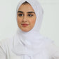 Hijab - Chiffon - White