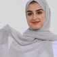 Hijab - Chiffon - Light Gray
