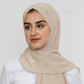 Hijab - Chiffon - Nude Beige