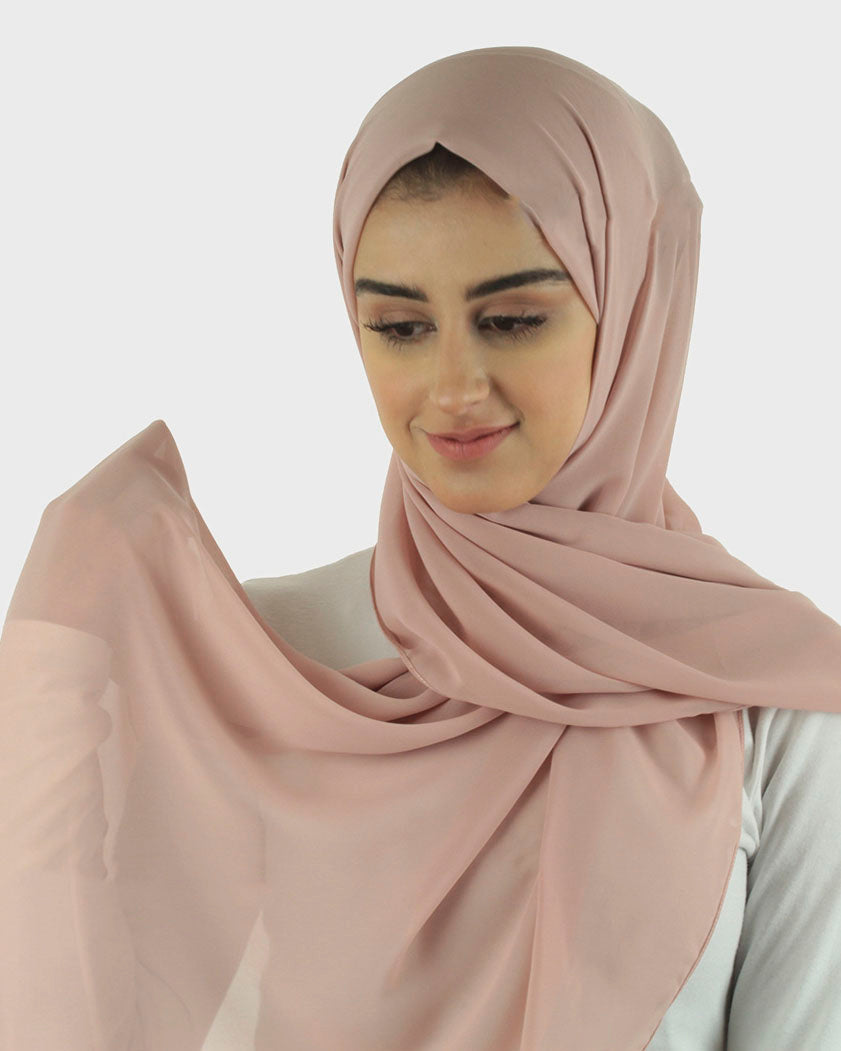 Hijab - Chiffon - Light Mauve