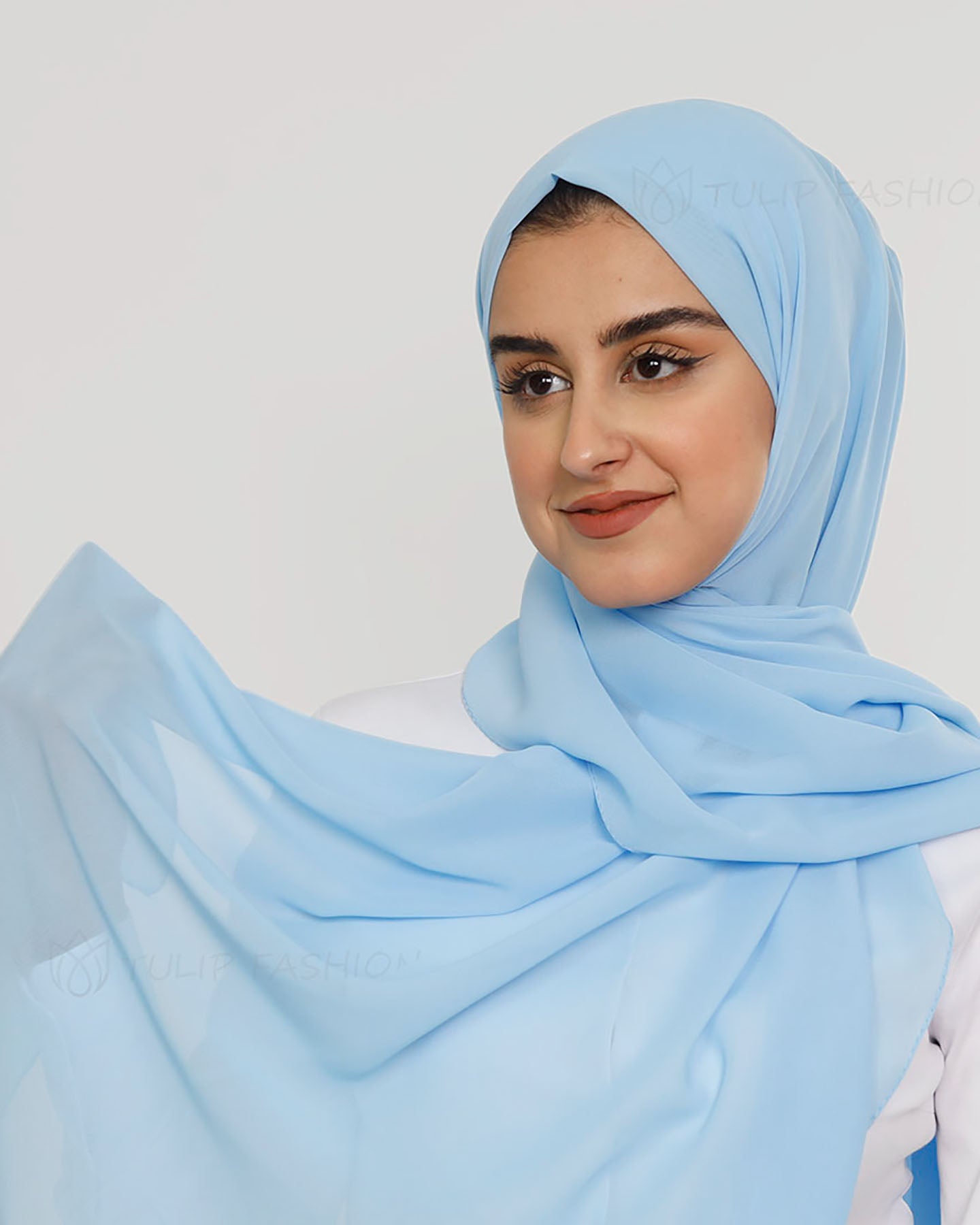 Hijab - Chiffon - Sky Blue