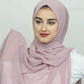 Hijab - Chiffon - Medium Mauve