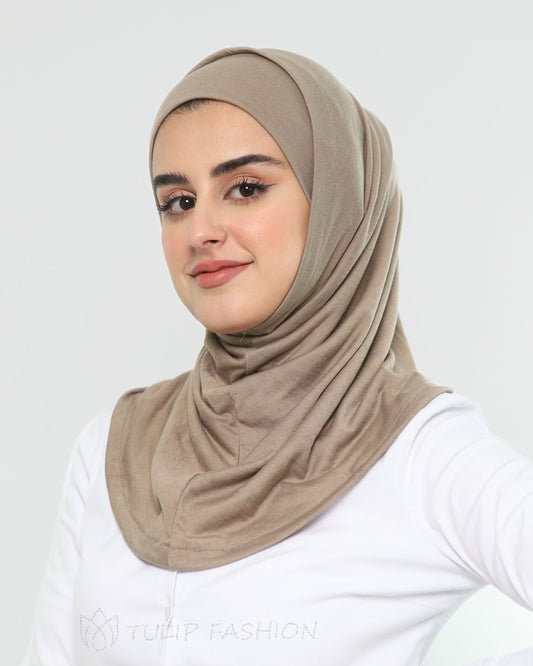 Hijab Al Amira - Taupe