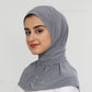Al Amira Instant Hijab - Medium Gray