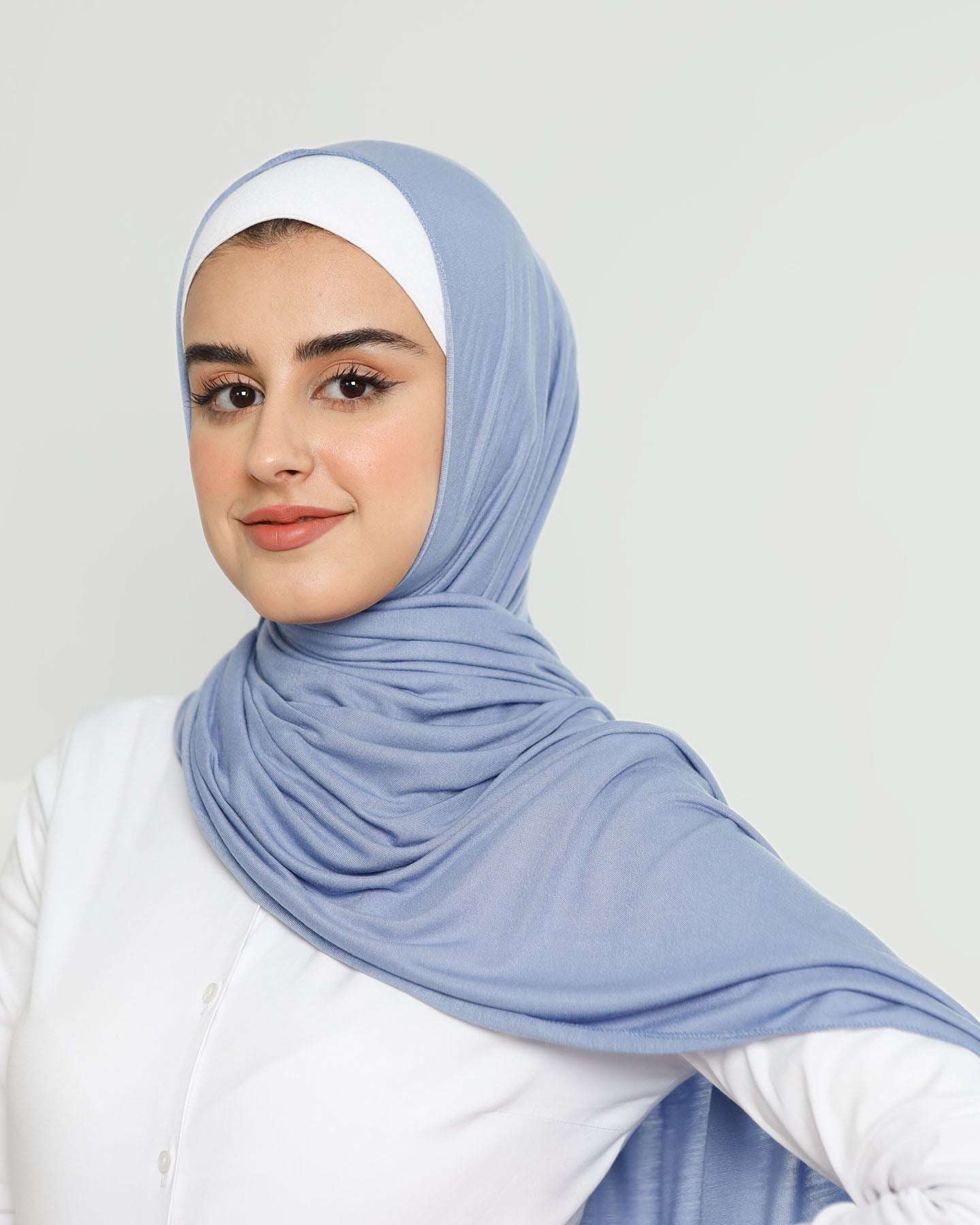Hijab - Stretch Jersey - Sky Blue