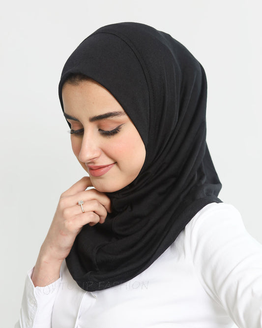 Hijab - Al Amira - One Piece - Black