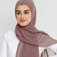 Hijab - Instant Chiffon With Cap - Old Mauve