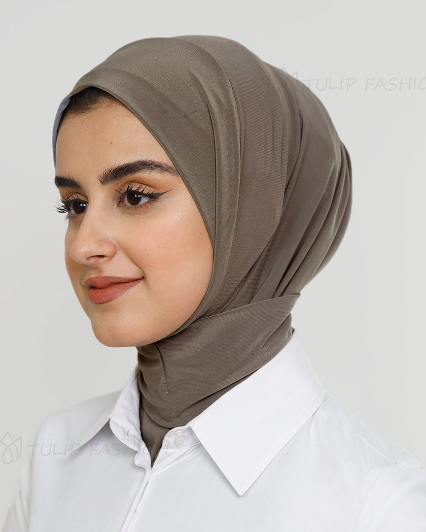 Al Amira Instant Hijab - Taupe