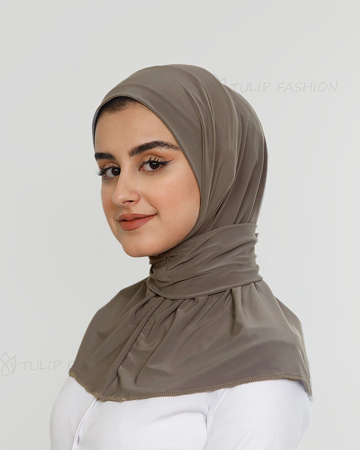 Al Amira Instant Hijab - Taupe