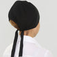Cap - Tie-back - Black
