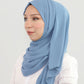 Hijab - Instant Chiffon Viona - Ocean Blue