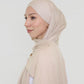 Hijab - Instant Jersey Cross - Beige