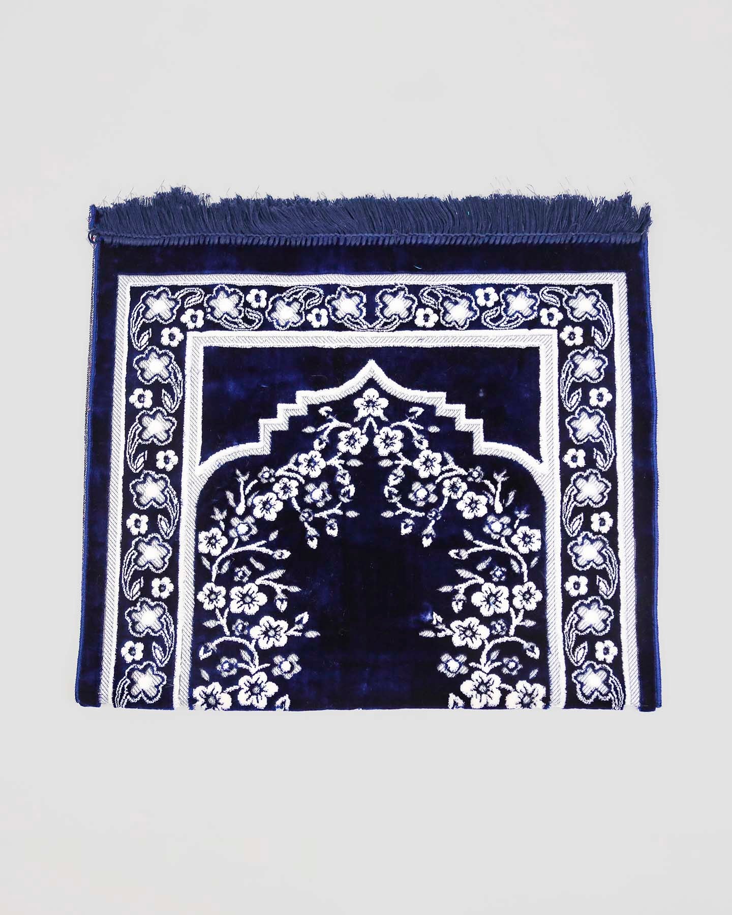 Prayer Rug - Yasmin - Midnight Blue